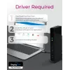 ICY BOX IB-DK2251AC con filo USB 3.2 Gen 2 (3.1 Gen 2) Type-A nero