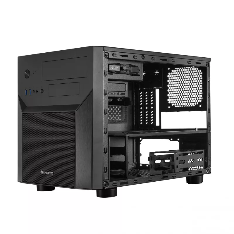 Case per computer Chieftec CI-02B-OP Cube nero