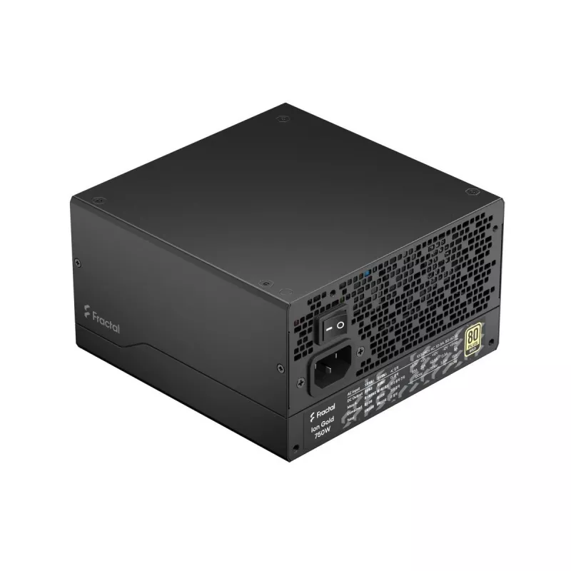 Alimentatore Fractal Design Ion+ 750W Gold 24-pin ATX ATX nero