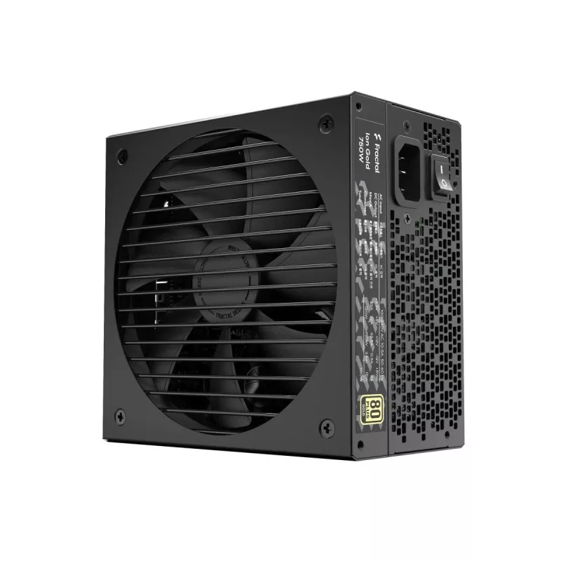 Alimentatore Fractal Design Ion+ 750W Gold 24-pin ATX ATX nero