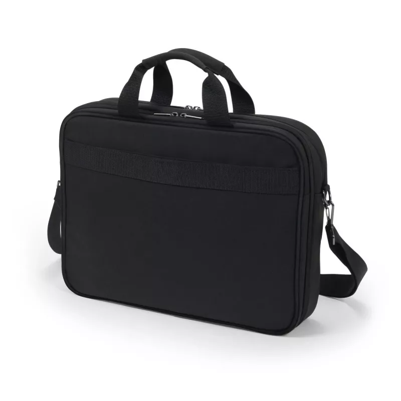 DICOTA Eco Top Traveller Base - Borsa per notebook 13-14,1 pollici - Nero / 300d RPET Poliestere