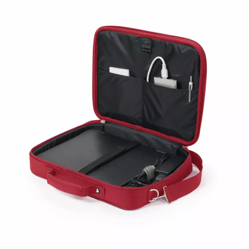 DICOTA Eco Multi Base - Borsa per notebook 14-15,6 pollici - Rosso / 300d Rpet Poliestere