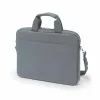 DICOTA Eco schlank Case Base – Borsa per notebook 13–14,1 pollici – Grigio / 300d RPET Poliestere