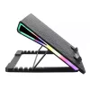 Base di raffreddamento per notebook ESPERANZA EGC101 — 1 ventola 18 cm, 76 cfm, 800 giri/min, 5 posizioni in altezza, LCD, alimentazione USB