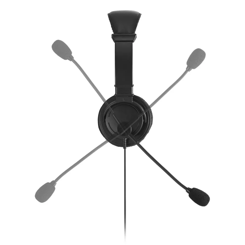 Cuffie Kensington Classic USB-C con microfono, con filo, telefonate/musica, cuffie, nero