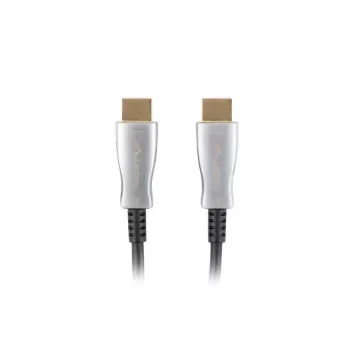 Cavo HDMI LANBERG CA-HDMI-20FB-0300-BK — 30 m, HDMI Type-A maschio su maschio, HDMI 2.0, 18 Gbit/s, 4K@144Hz, HDR, ARC, Ethernet, nero