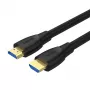 Cavo HDMI Unitek C11043BK 10 m, HDMI Type-A maschio–maschio, HDMI 2.0, 18 Gbit/s, contatti dorati, nero