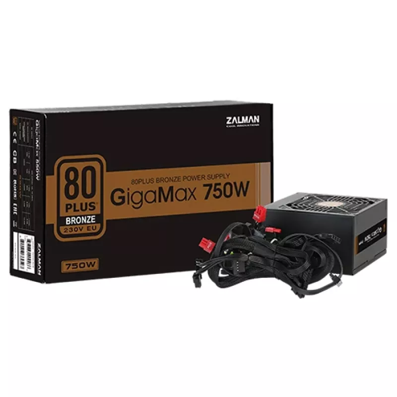 Alimentatore Zalman ZM750-GVII 750 W 20+4 pin ATX ATX nero