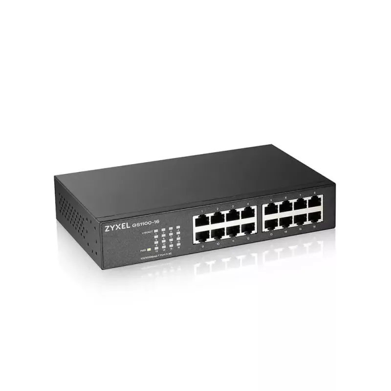 Zyxel GS1100-16 Gigabit Ethernet non gestito (10/100/1000)