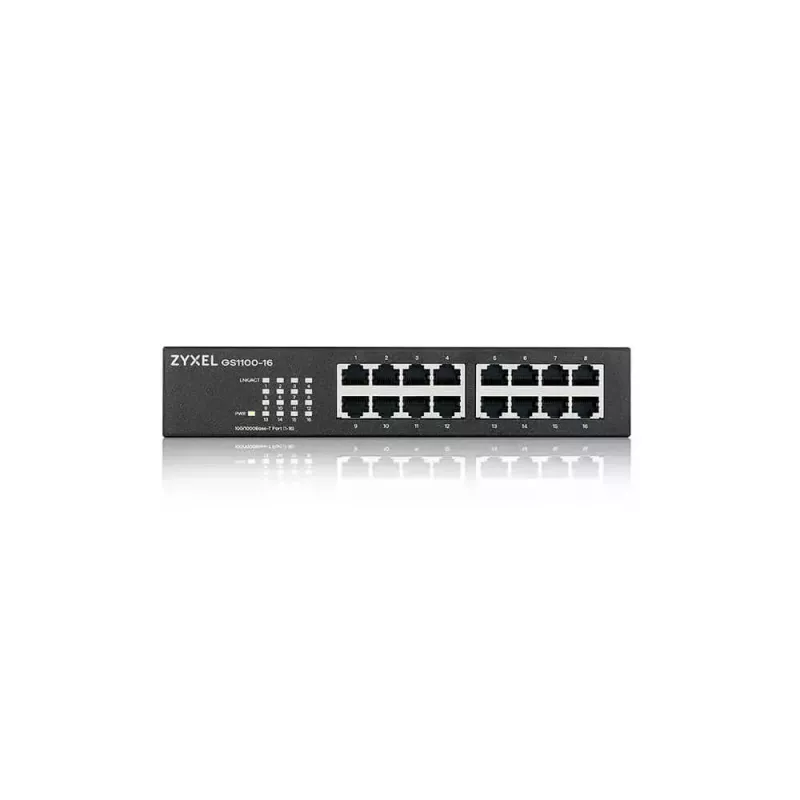 Zyxel GS1100-16 Gigabit Ethernet non gestito (10/100/1000)