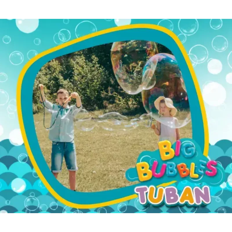 Set bolle di sapone Tuban MEGA SET FOR BIG BUBBLES età consigliata 3 anni