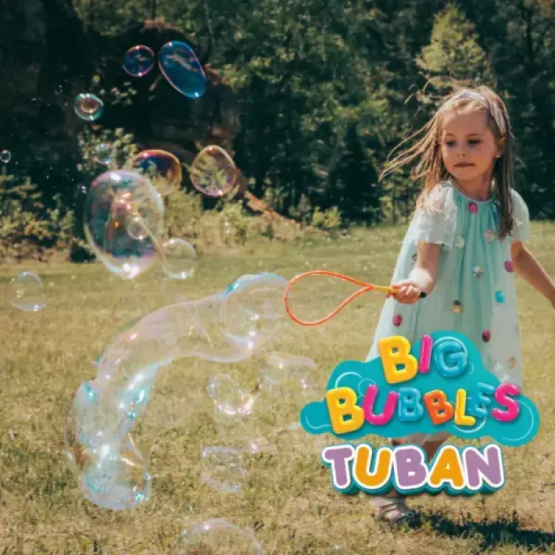 Set bolle di sapone Tuban MEGA SET FOR BIG BUBBLES età consigliata 3 anni
