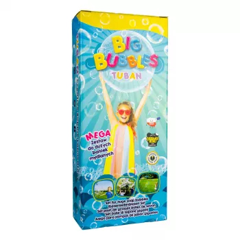 Set bolle di sapone Tuban MEGA SET FOR BIG BUBBLES età consigliata 3 anni