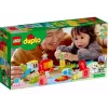 LEGO DUPLO Treno dei numeri 10954 – treno didattico con vagoni numerati per contare e ordinare