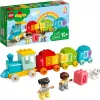 LEGO DUPLO Treno dei numeri 10954 – treno didattico con vagoni numerati per contare e ordinare