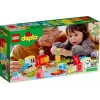 LEGO DUPLO Treno dei numeri 10954 – treno didattico con vagoni numerati per contare e ordinare