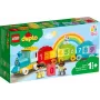 LEGO DUPLO Treno dei numeri 10954 – treno didattico con vagoni numerati per contare e ordinare