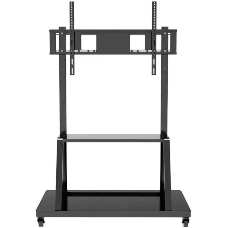 Supporto da terra portatile per schermi piatti TECHLY Signage Display Mount ICA-TR30 — per schermi da 55 a 100 inch, VESA 1200x600, carico max. 150 kg, ruote, nero