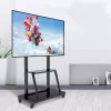 Supporto da terra portatile per schermi piatti TECHLY Signage Display Mount ICA-TR30 — per schermi da 55 a 100 inch, VESA 1200x600, carico max. 150 kg, ruote, nero