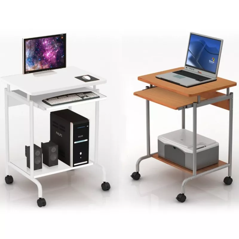 Scrivania per computer Techly ICA-TB S005W bianca