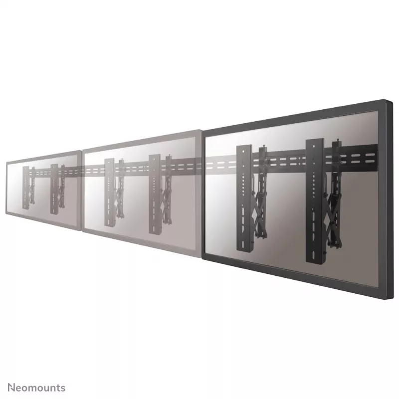 Supporto a parete per videowall Neomounts LED-VW1000 nero 40-75