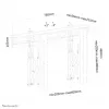 Supporto a parete per videowall Neomounts LED-VW1000 nero 40-75