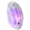 Defender Cyber MB-560L mouse da gaming cablato, bianco, retroilluminazione a 7 colori