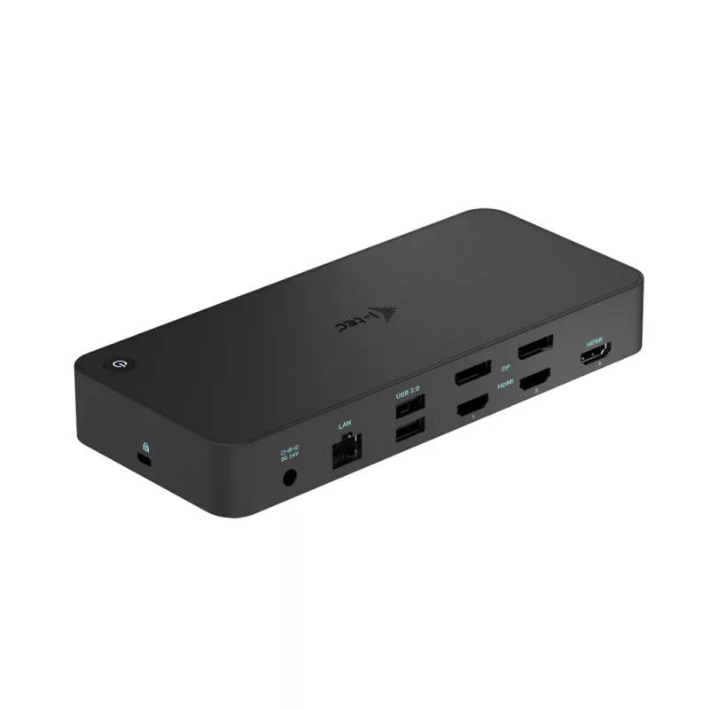 Docking station i-tec USB 3.0 / USB-C / Thunderbolt, 3x 4K + Power Delivery 100W