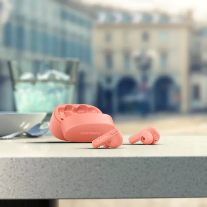 Philips serie 2000 TAT2206PK/00 cuffie auricolari True Wireless Stereo (TWS) in-ear chiamate/musica Bluetooth rosa
