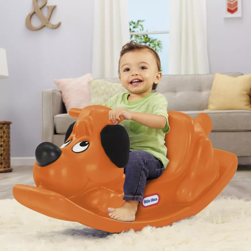 Little Tikes cane a dondolo - arancione, singolo, 1 anno/i, plastica, arancione
