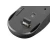 Mouse ottico wireless NATEC Jay 2 RF — 2,4 GHz, 1600 DPI, ambidestro, 4 tasti, nero