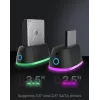 ICY BOX IB-1124L-C3 USB 3.2 Gen 1 (3.1 Gen 1) Type-B nero