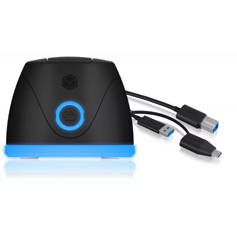 ICY BOX IB-1124L-C3 USB 3.2 Gen 1 (3.1 Gen 1) Type-B nero