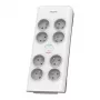 Protezione da sovratensione Philips SPN7080WA/60 bianco 8 presa/e AC 2 m
