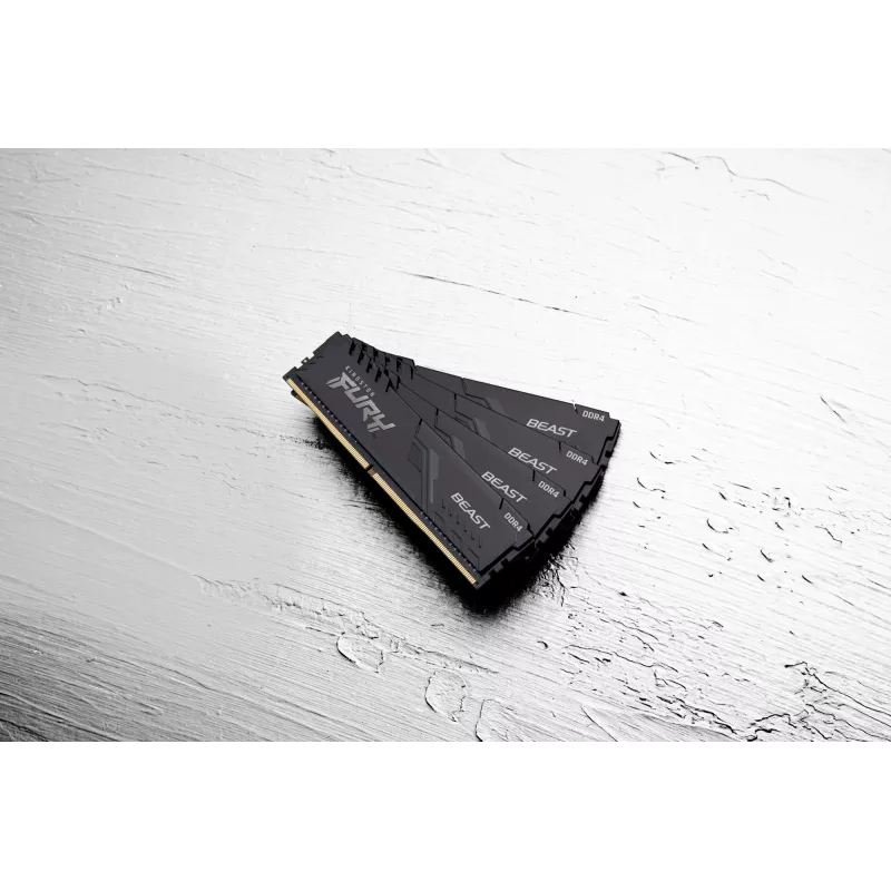 Kingston Technology FURY Beast 16GB 3200MT/s DDR4 CL16 DIMM (kit da 2) nero