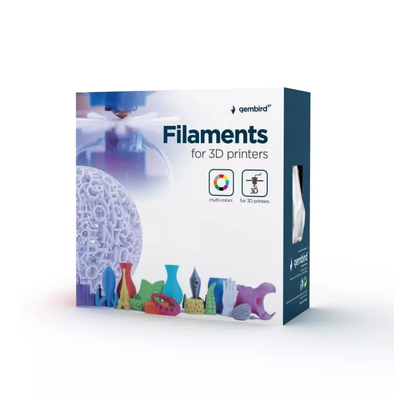 Materiale per stampa 3D ABS Gembird 3DP-ABS1.75-01-Y