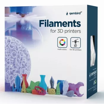 Filamento PLA-PLUS GEMBIRD, bianco, 1,75 mm, 1 kg