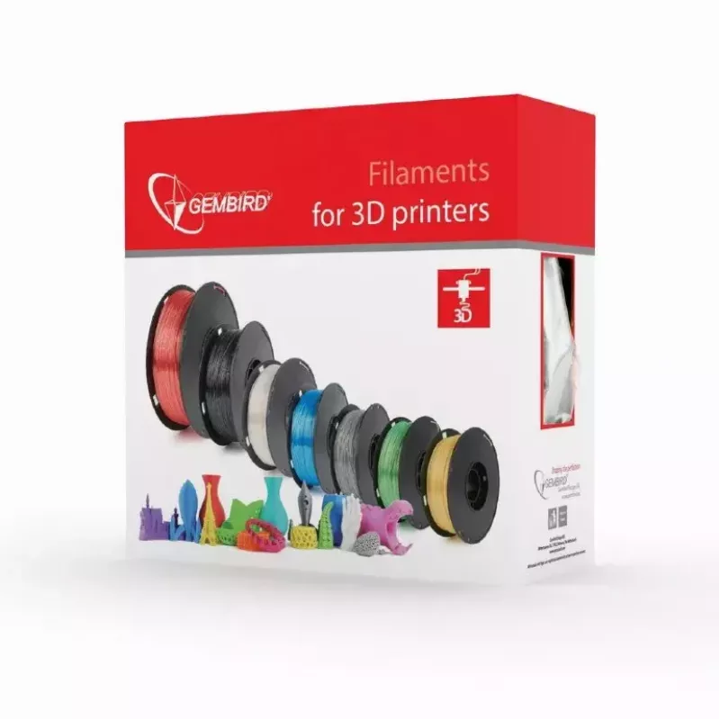 Materiale per stampa 3D Gembird 3DP-PLA1.75-01-G