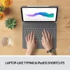 LOGITECH Combo Touch - iPad Pro 12,9 pollici (5ª gen.) - inglese - QWERTY