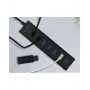ICY BOX IB-HUB1700-U3 USB 3.2 Gen 1 (3.1 Gen 1) Type-A 5000 Mbit/s nero