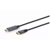 Adattatore cavo video Gembird CC-DP-HDMI-4K-6 — DisplayPort a HDMI Type-A, 1,8 m, 4K, nero