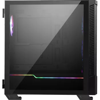 Case PC MSI MPG VELOX 100R Mid Tower nero — ATX, 7 slot di espansione, 2×3,5 pollici vani, 2×2,5 pollici vani, USB-C