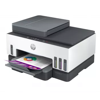 Stampante multifunzione HP Smart Tank 790 — getto d'inchiostro termico, colore, A4, Wi‑Fi, Ethernet, duplex, 15 pagine/min (nero), 4800x1200 dpi