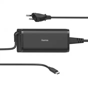 Hama 00200007 caricabatterie per dispositivi mobili laptop, console portatile, smartphone, tablet nero AC interno