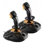 Thrustmaster T.16000M FCS SPACE SIM DUO nero, arancione USB joystick analogico / digitale PC