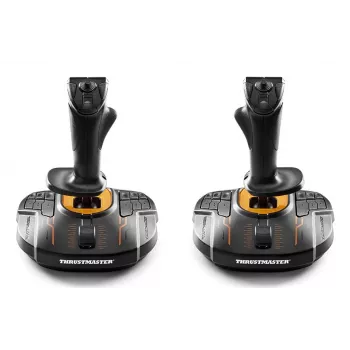 Thrustmaster T.16000M FCS SPACE SIM DUO nero, arancione USB joystick analogico / digitale PC
