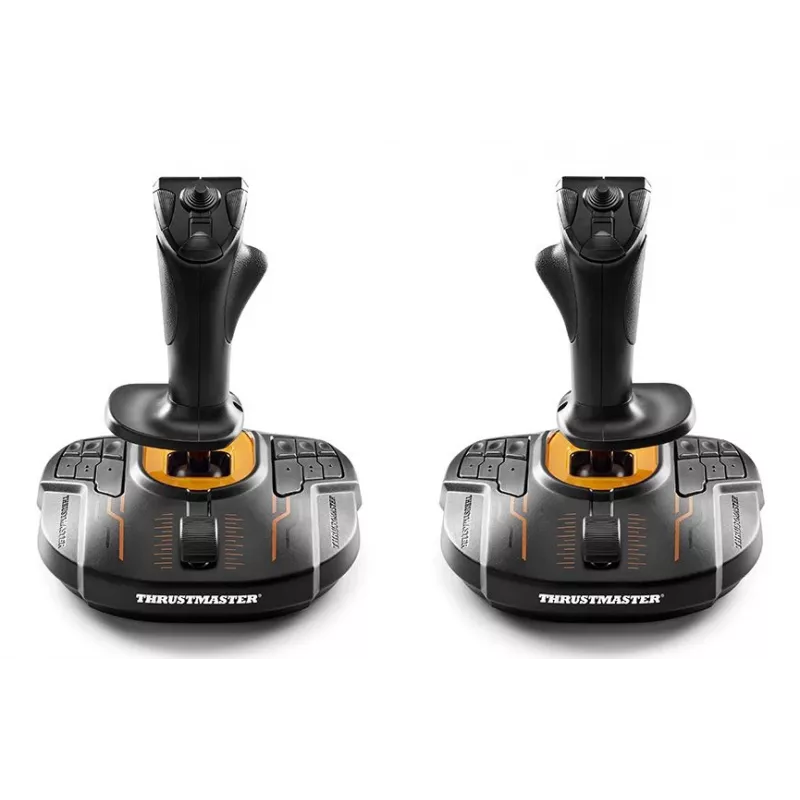 Thrustmaster T.16000M FCS SPACE SIM DUO nero, arancione USB joystick analogico / digitale PC