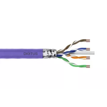 Cavo da installazione DIGITUS - CAT6 - F/UTP - B2ca - 500m - viola