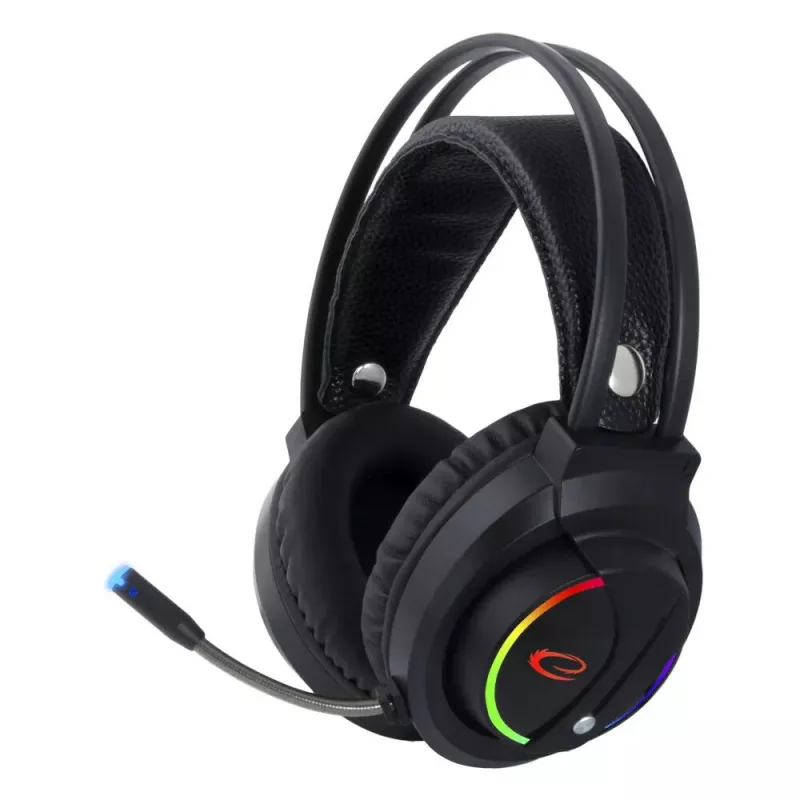 Esperanza EGH470 Nightshade cuffie gaming cablate con microfono, retroilluminazione RGB, controllo del volume, 32 Ω, nere
