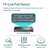 Switch managed TP-Link TL-SG1210MPE 10 porte Gigabit con 8 porte PoE+